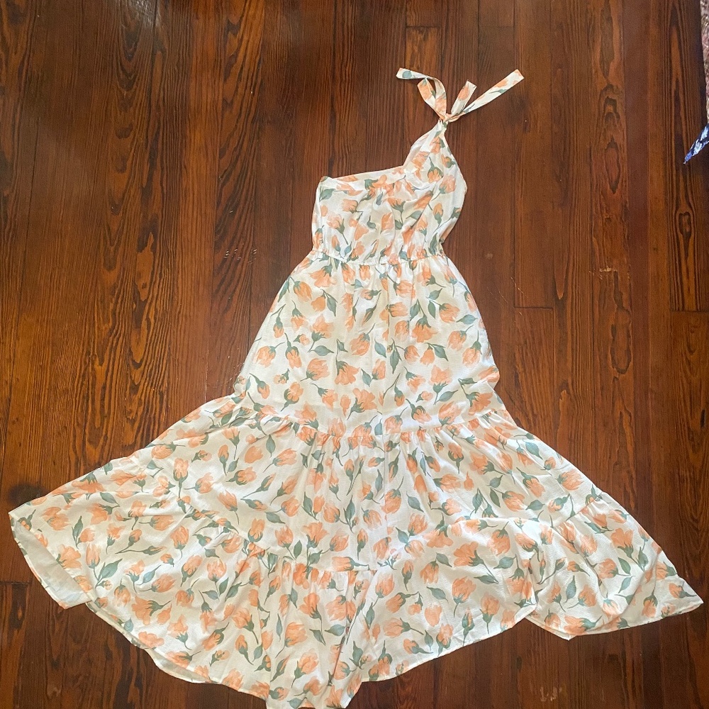 Maxi Bloom Floral Dress (Small)